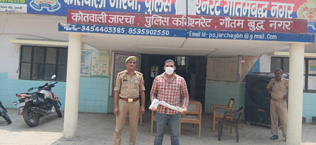 ग्रेटर नोएडा : पुलिस ने जानलेवा हमले के मामले में आरोपी को किया गिरफ्तार
