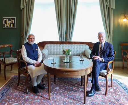 प्रधानमंत्री मोदी और नॉर्वे के पीएम की सार्थक बातचीत, ग्रीन स्ट्रेटेजिक पार्टनरशिप पर सहमति
