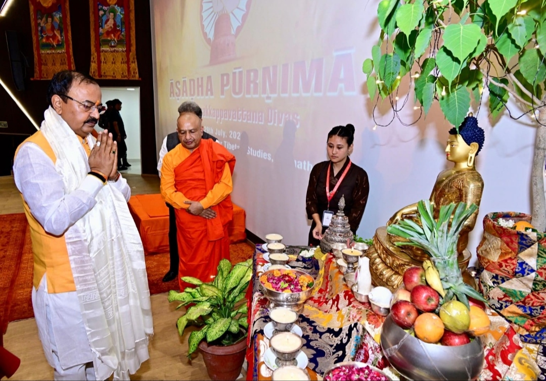 वाराणसी से केशव प्रसाद मौर्य का वैश्विक शांति का संदेश, बोले- बुद्ध के शांति और करुणा के संदेश की आज सबसे ज्यादा जरूरत