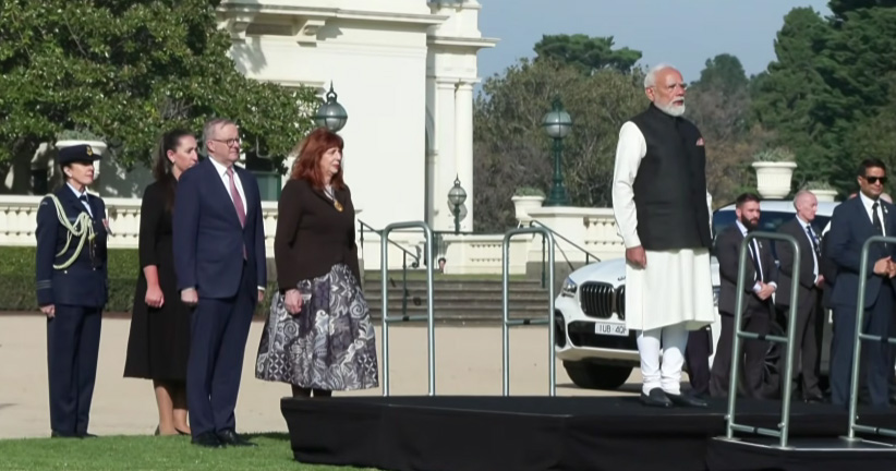ऑस्ट्रेलिया में पीएम मोदी को मिला 'गार्ड ऑफ ऑनर', गूंजा जन गण मन...