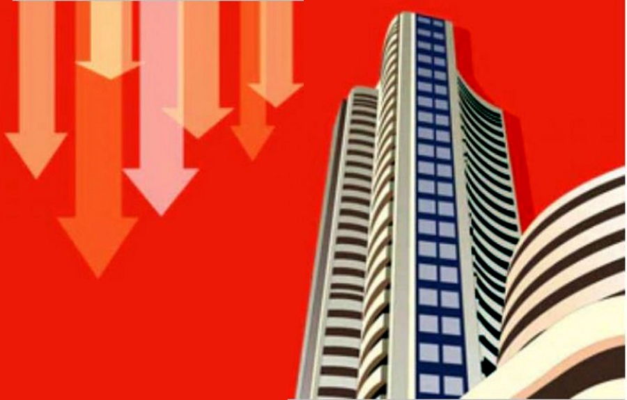 कमजोर वैश्विक संकेतों के चलते सपाट बंद हुआ बाजार, सेंसेक्स दिन के हाई से 0.50 प्रतिशत फिसला