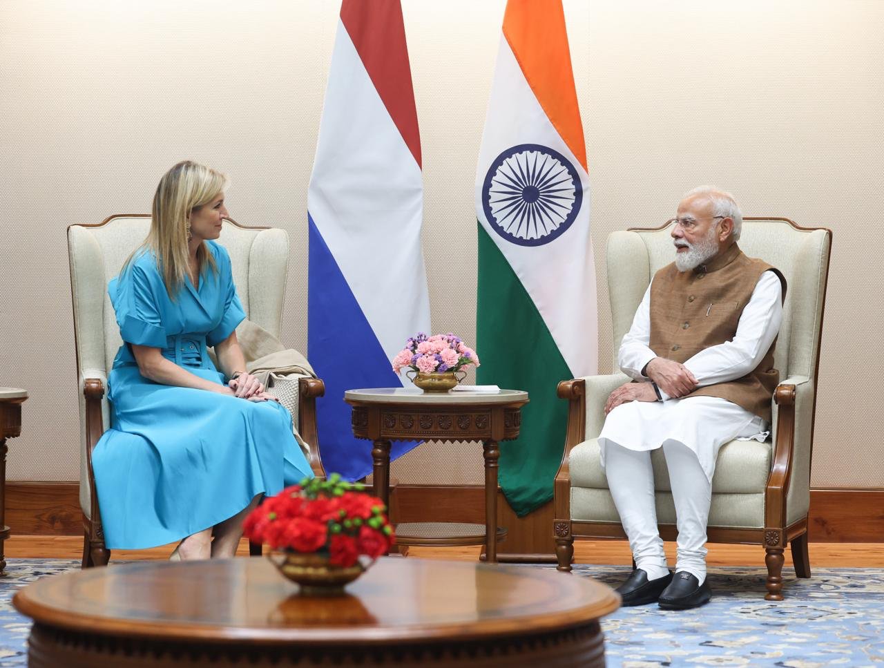 जन धन से डिजिटल भुगतान तक, भारत की उपलब्धियों पर पीएम मोदी ने की नीदरलैंड्स की रानी मैक्सिमा से चर्चा
